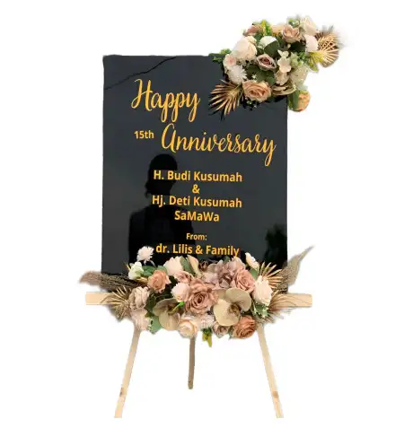 Papan Bunga Akrilik Baleraksa