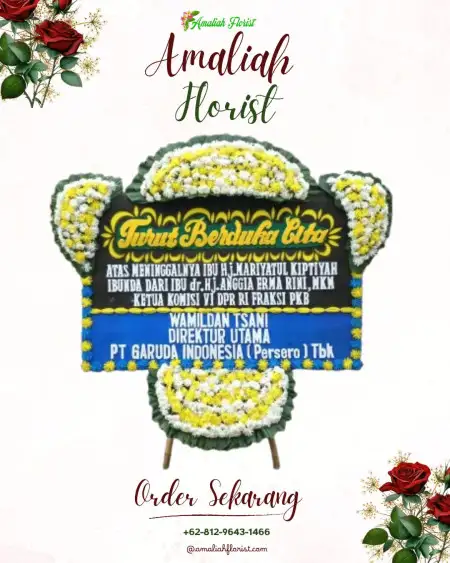 Papan Bunga Duka Baleraksa
